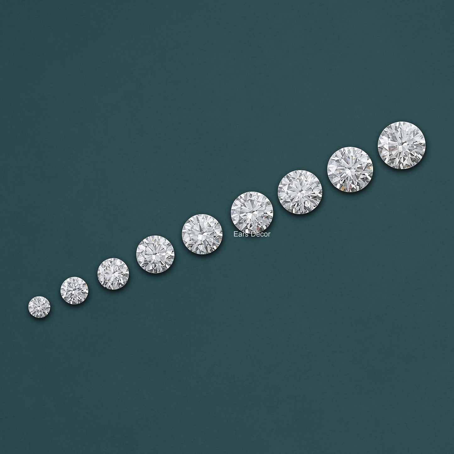 IGI Certified Round Cut Loose Lab Diamond