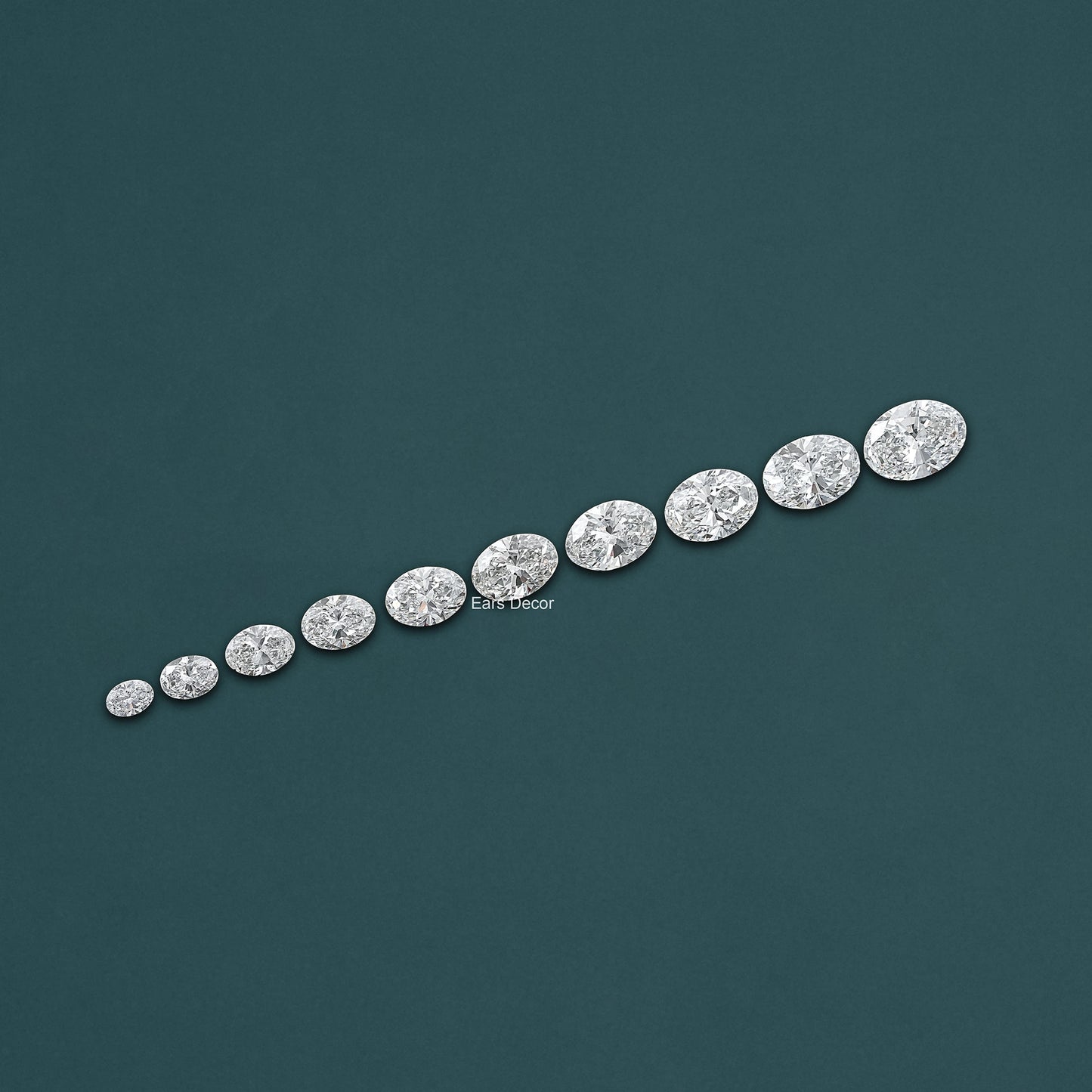 Loose Oval Cut IGI Certified Lab Grown Diamond