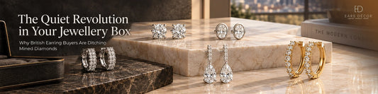 The Quiet Revolution in Your Jewellery Box: Why British Earring Buyers Are Ditching Mined Diamonds