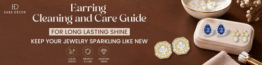 How to clean earrings safely with jewelry care tools and diamond studs for lasting shine