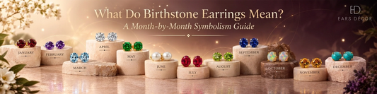 What Do Birthstone Earrings Mean? A Month-by-Month Symbolism Guide