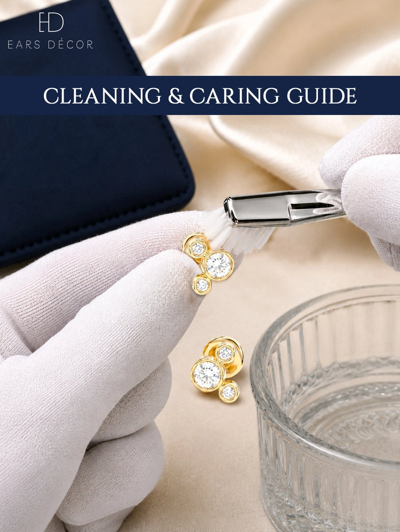 Keep Your Earrings Shining: Cleaning and Care Tips