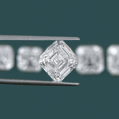 Asscher Cut Loose Lab Grown IGI Certified Diamond