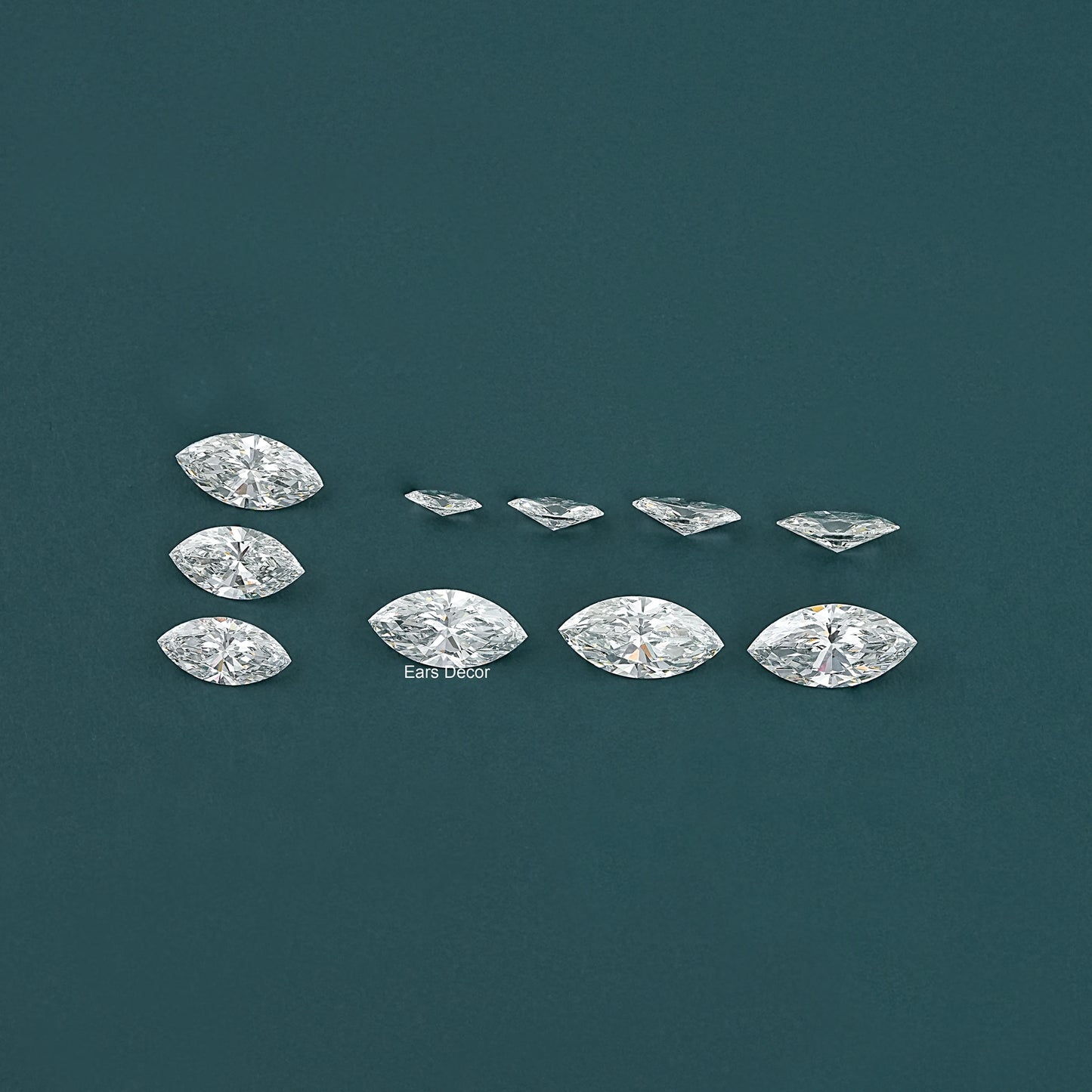 Brilliant Marquise Cut IGI Certified Lab Diamond