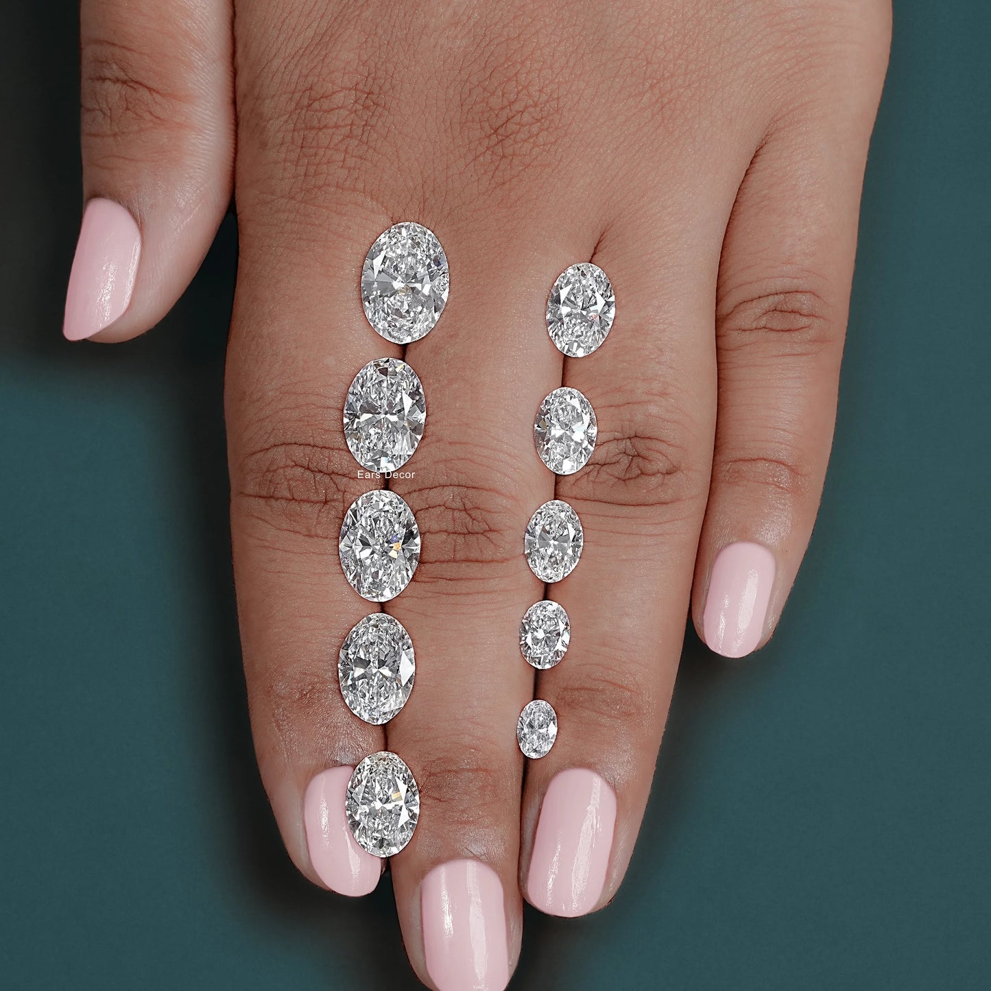 Loose Oval Cut IGI Certified Lab Grown Diamond