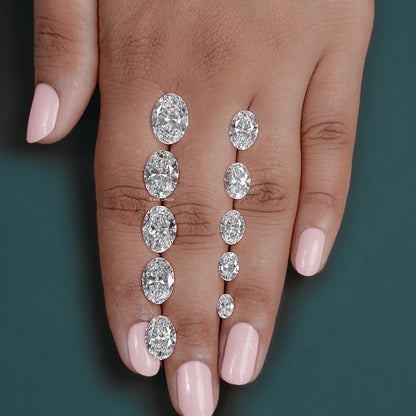 Loose Oval Cut IGI Certified Lab Grown Diamond