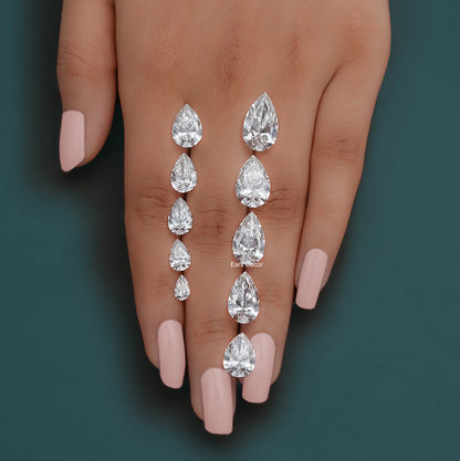 Pear Cut IGI Certified Loose Lab Diamond