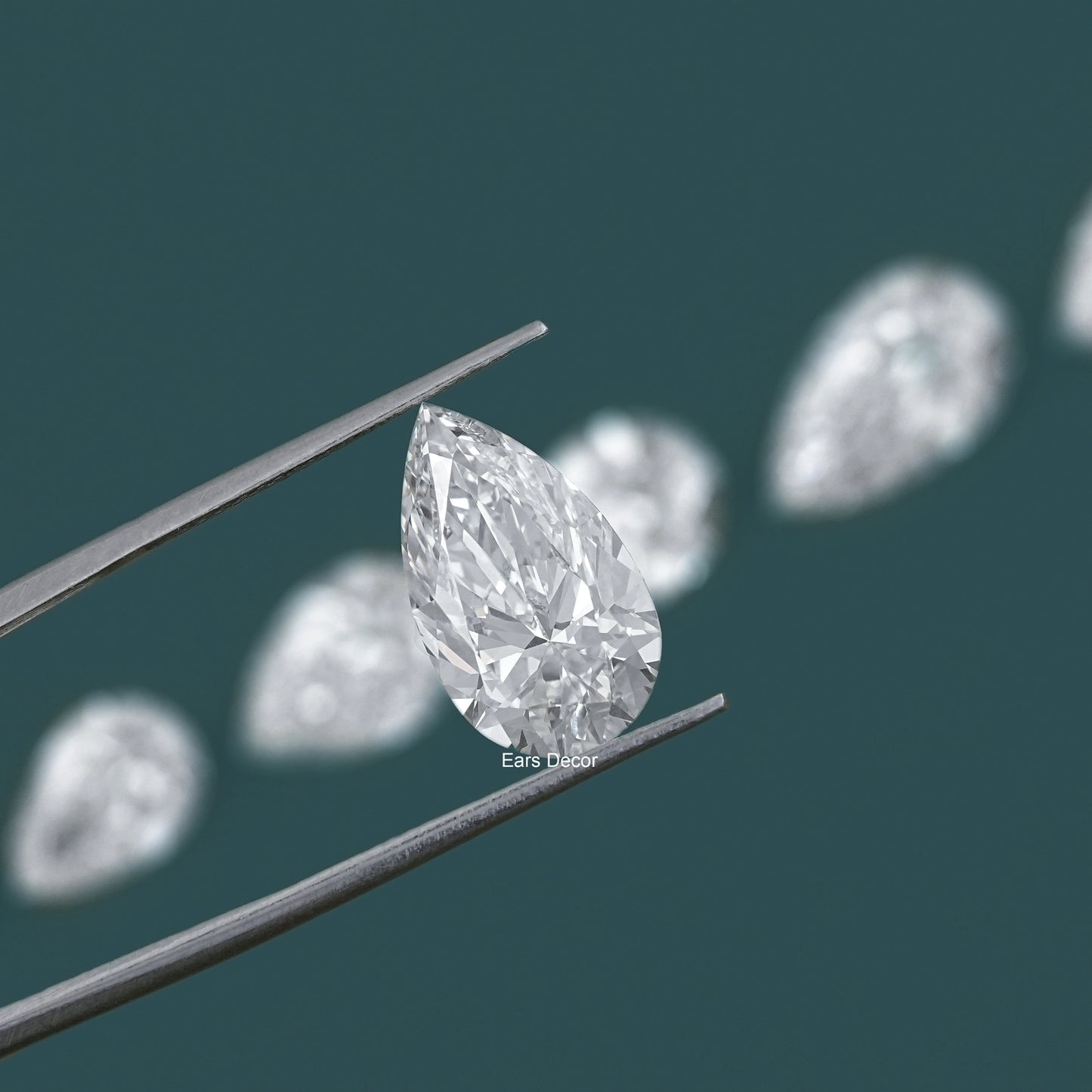 Pear Cut IGI Certified Loose Lab Diamond