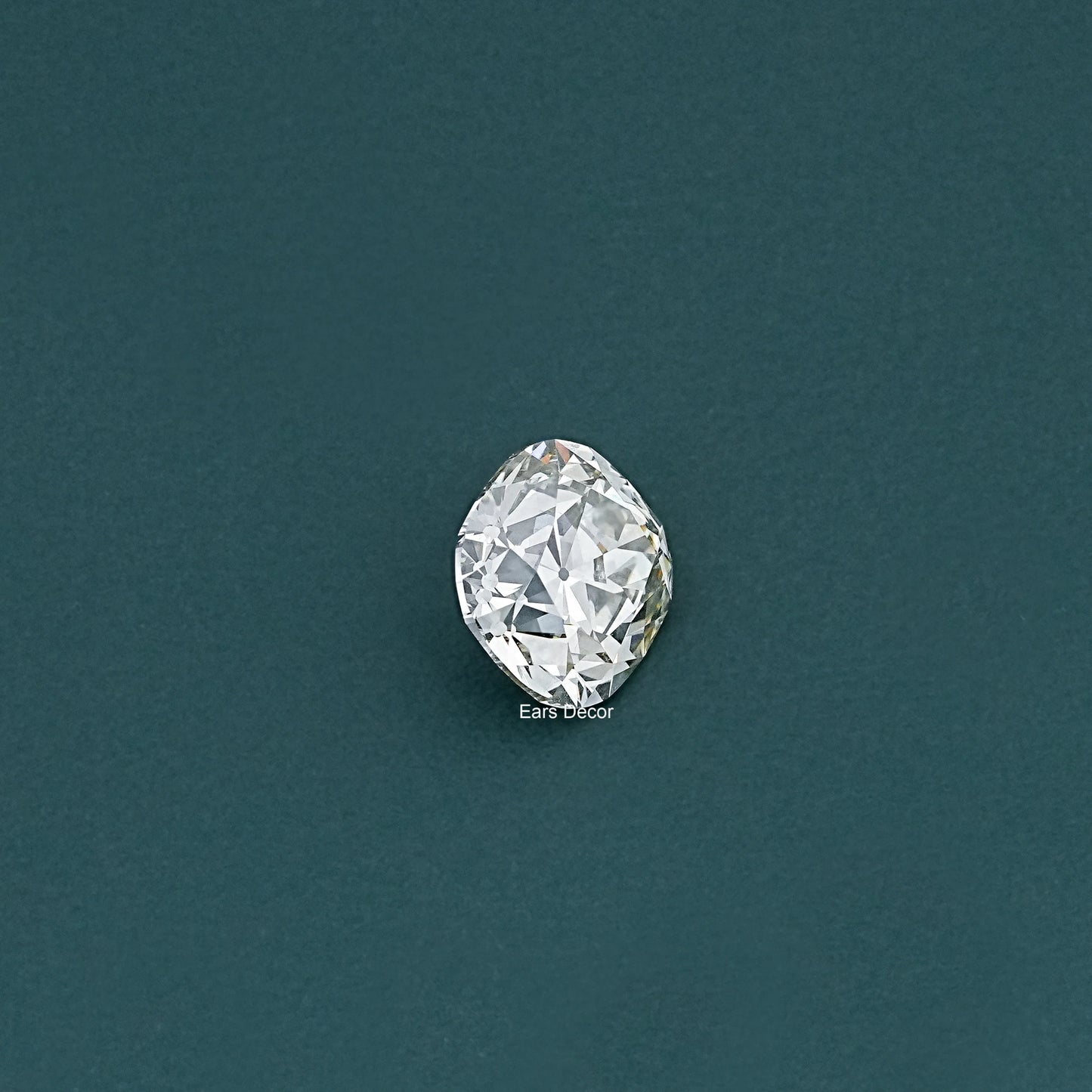 Old Mine Cushion Cut Lab Grown Loose Diamond