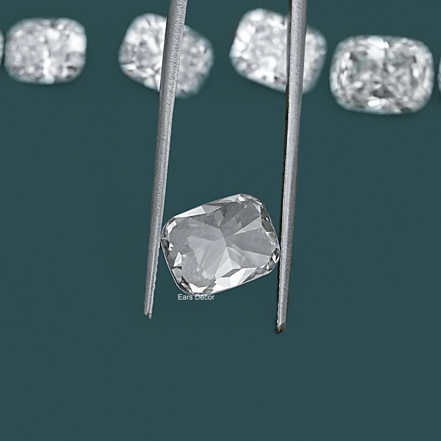 IGI Certified Elongated Cushion Lab Grown Diamond
