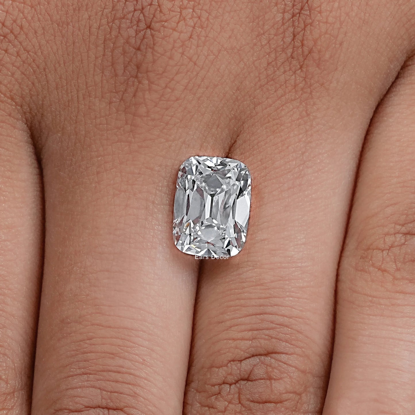 Elongated Old Mine Cushion Cut Loose Lab Diamond