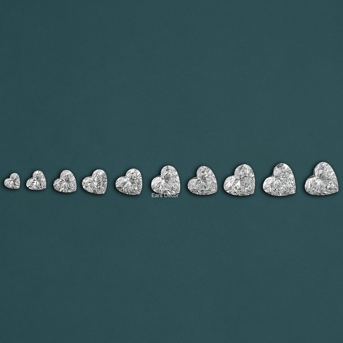 Heart Cut IGI Certified Lab Loose Diamond