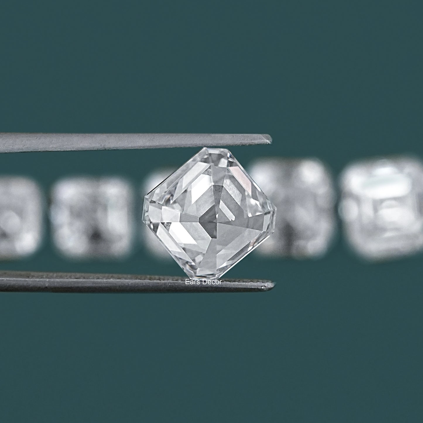 Asscher Cut Loose Lab Grown IGI Certified Diamond