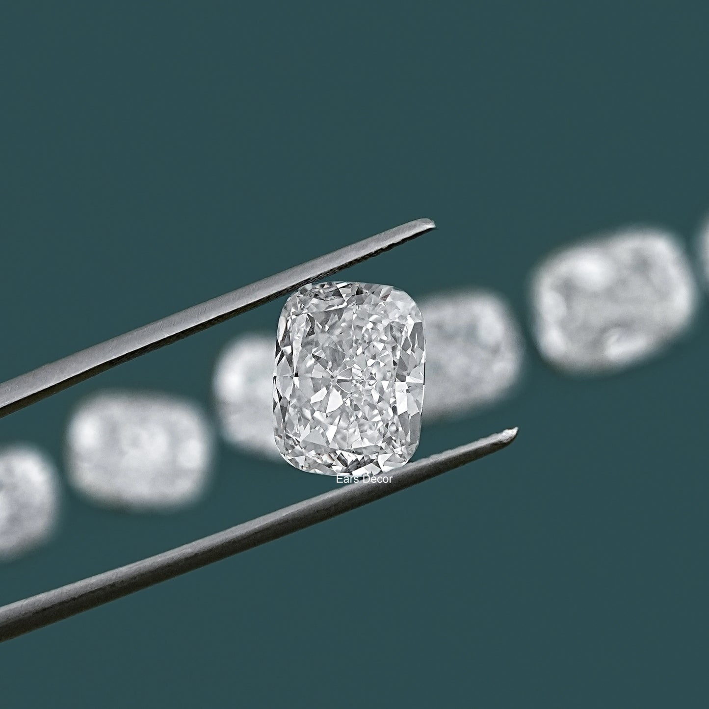 IGI Certified Elongated Cushion Lab Grown Diamond