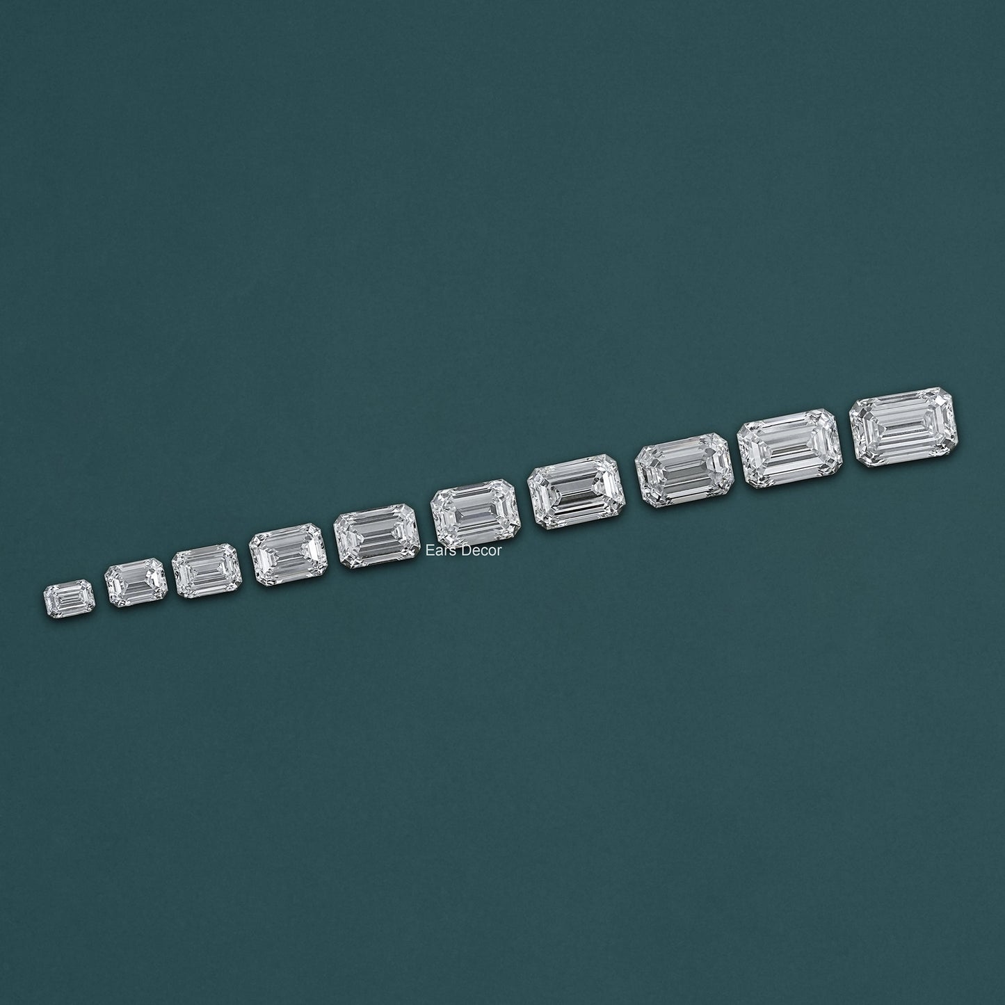 Emerald Cut Loose IGI Certified Lab Diamond