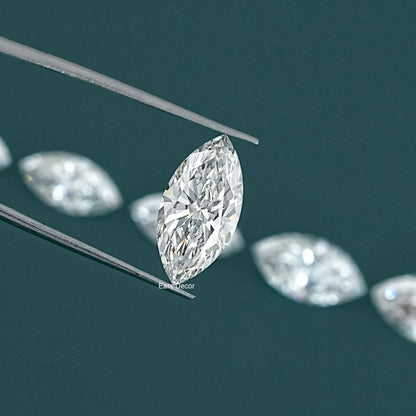 Brilliant Marquise Cut IGI Certified Lab Diamond