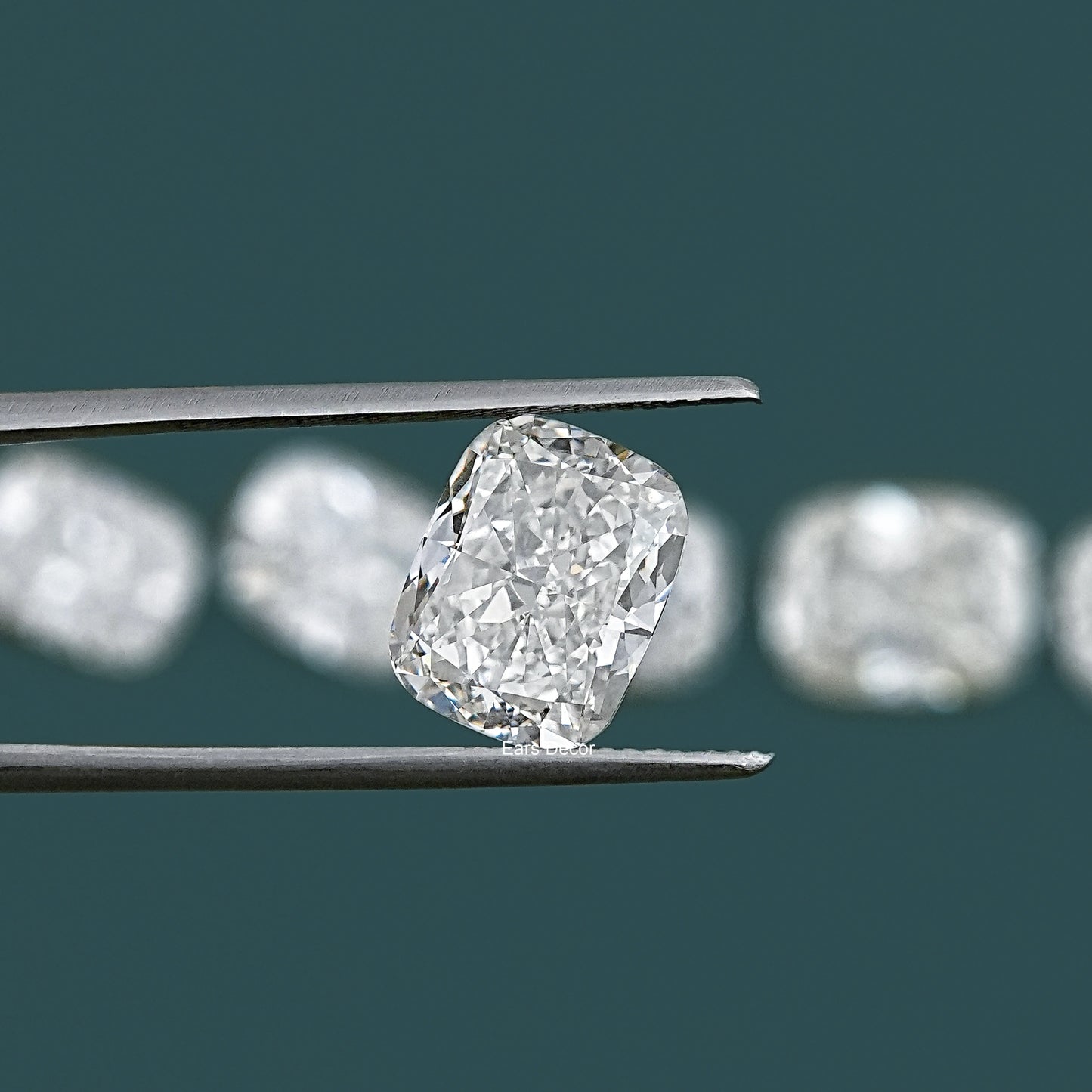 IGI Certified Elongated Cushion Lab Grown Diamond