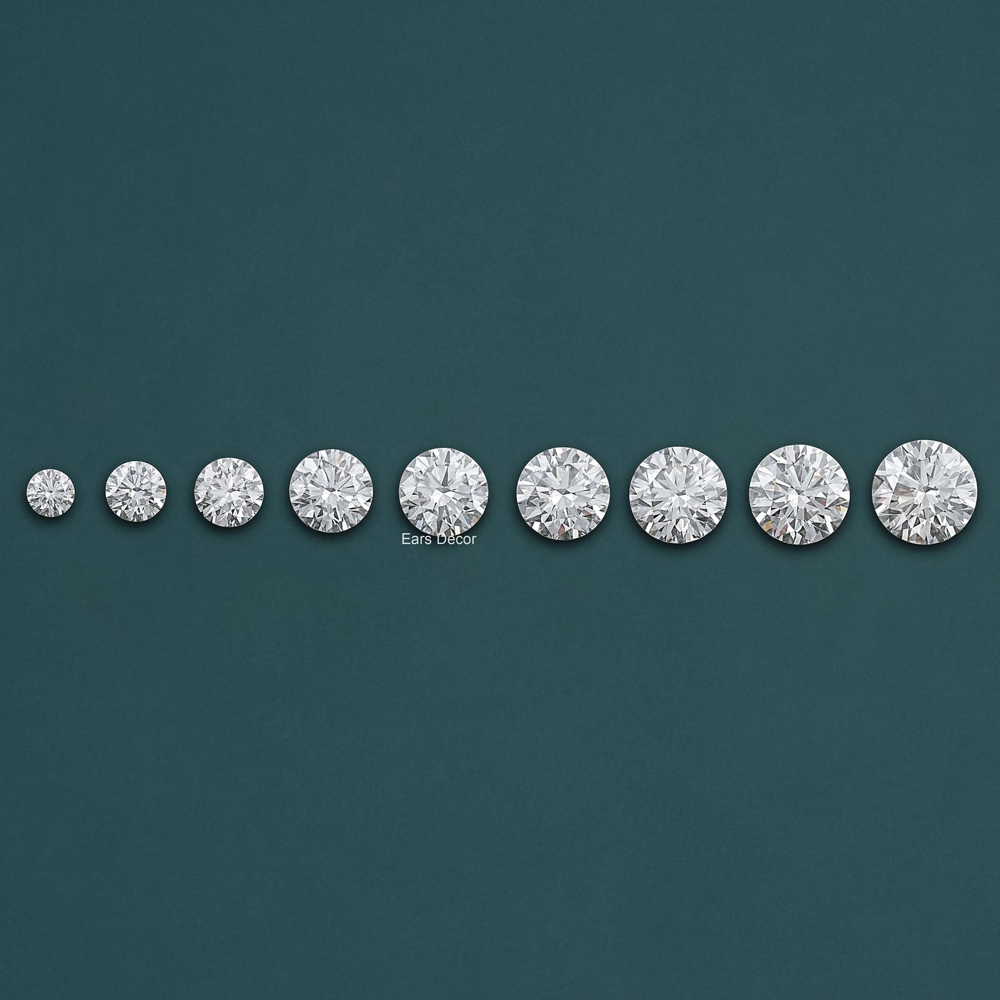 IGI Certified Round Cut Loose Lab Diamond
