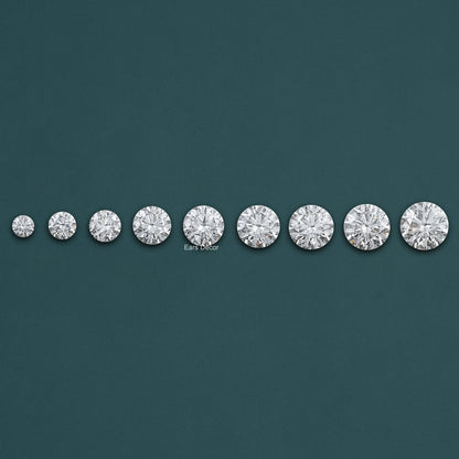 IGI Certified Round Cut Loose Lab Diamond