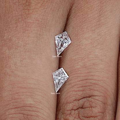 Kite Cut Lab Diamond Matching Pair