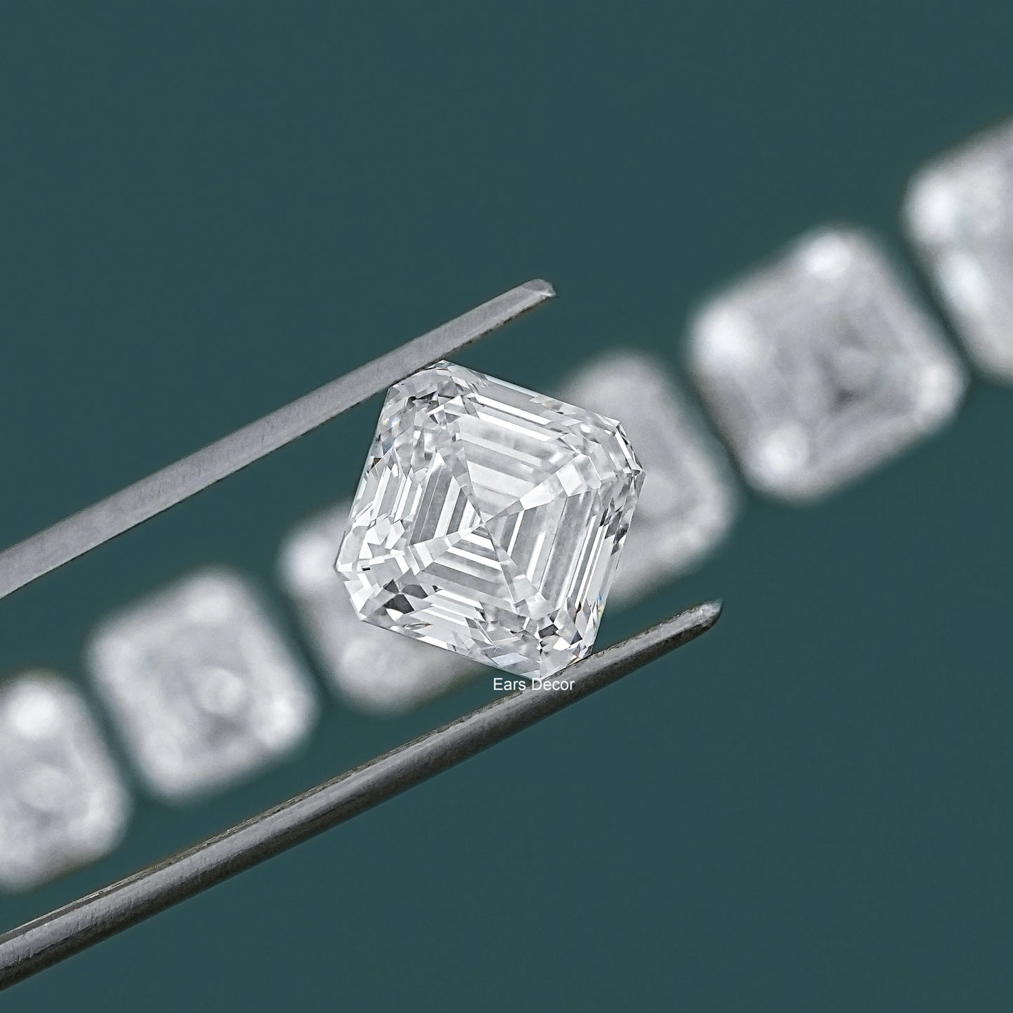 Asscher Cut Loose Lab Grown IGI Certified Diamond