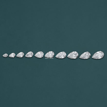 Pear Cut IGI Certified Loose Lab Diamond