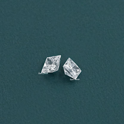 Princess Cut Lab Grown Diamond Pair