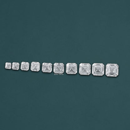 Asscher Cut Loose Lab Grown IGI Certified Diamond