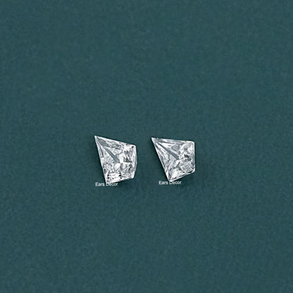 Kite Cut Lab Diamond Matching Pair