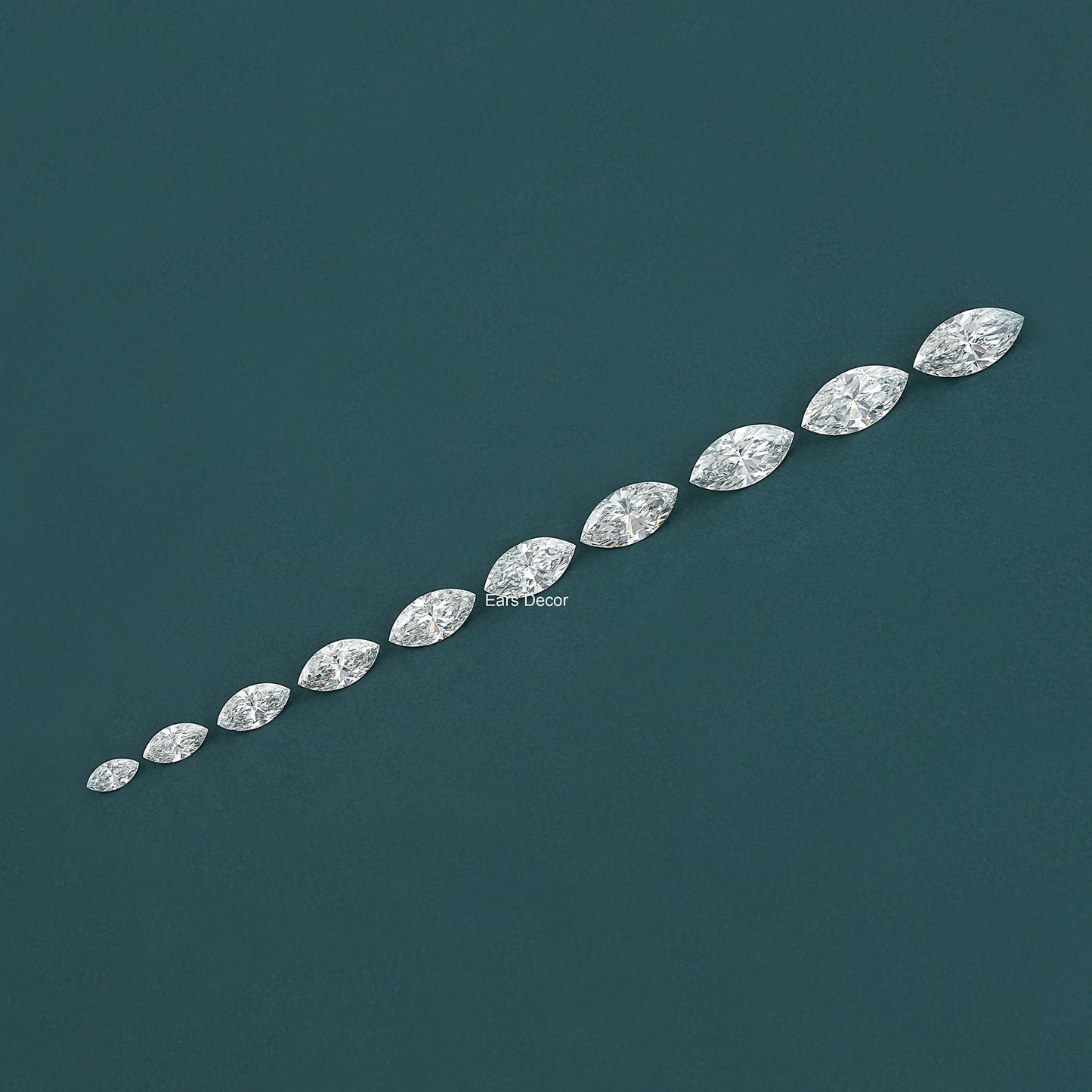 Brilliant Marquise Cut IGI Certified Lab Diamond