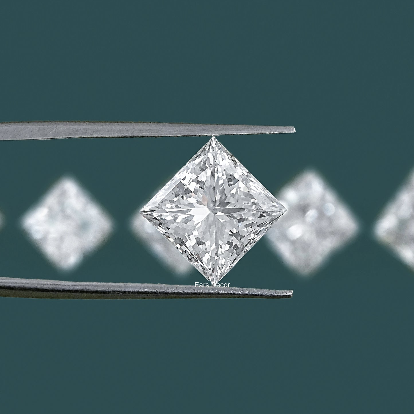 IGI Certified Princess Cut Lab Diamond Loose