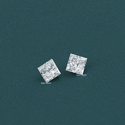 Princess Cut Lab Grown Diamond Pair