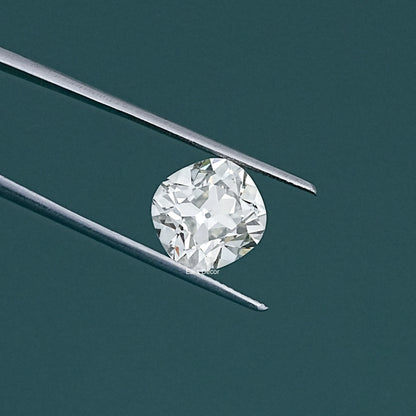 Old Mine Cushion Cut Lab Grown Loose Diamond