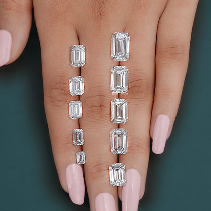 Emerald Cut Loose IGI Certified Lab Diamond