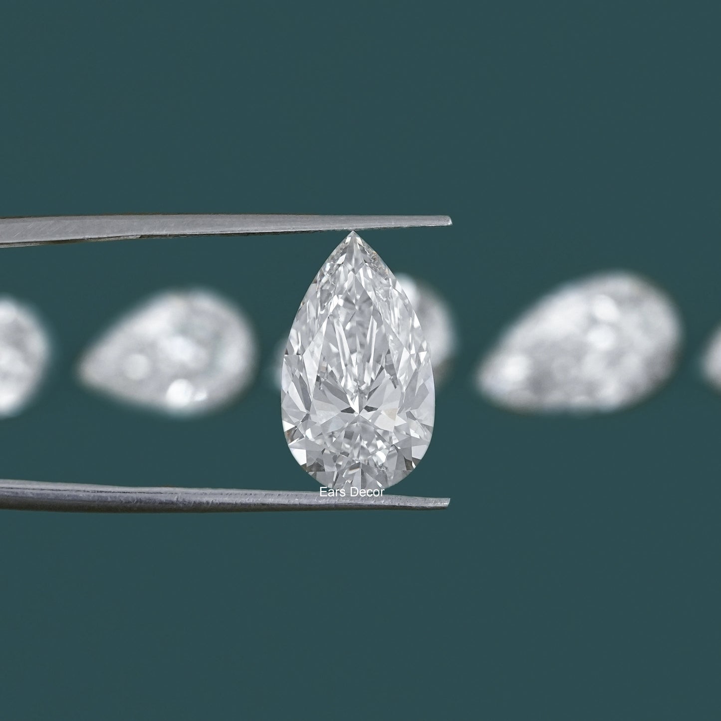 Pear Cut IGI Certified Loose Lab Diamond