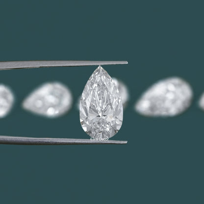 Pear Cut IGI Certified Loose Lab Diamond