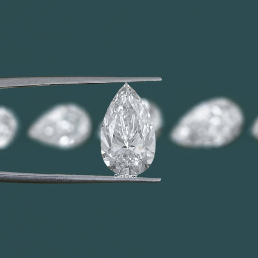 Pear Cut IGI Certified Loose Lab Diamond