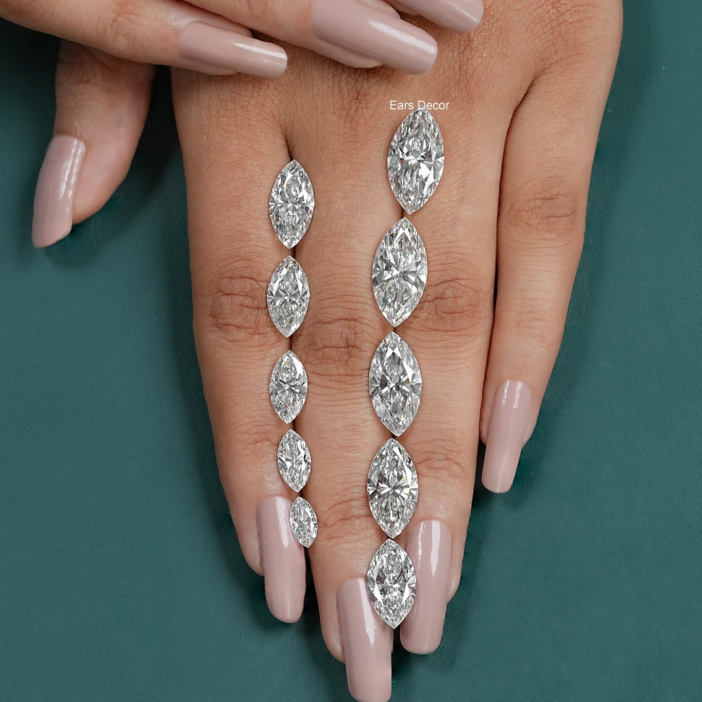 Brilliant Marquise Cut IGI Certified Lab Diamond