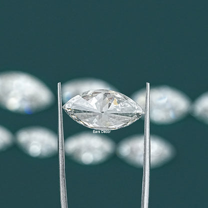 Brilliant Marquise Cut IGI Certified Lab Diamond