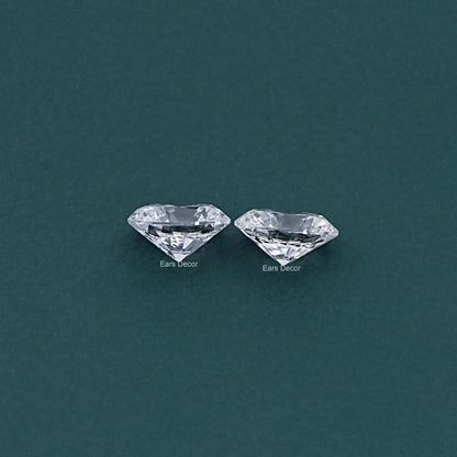 Oval Cut Lab Diamond Matching Pair
