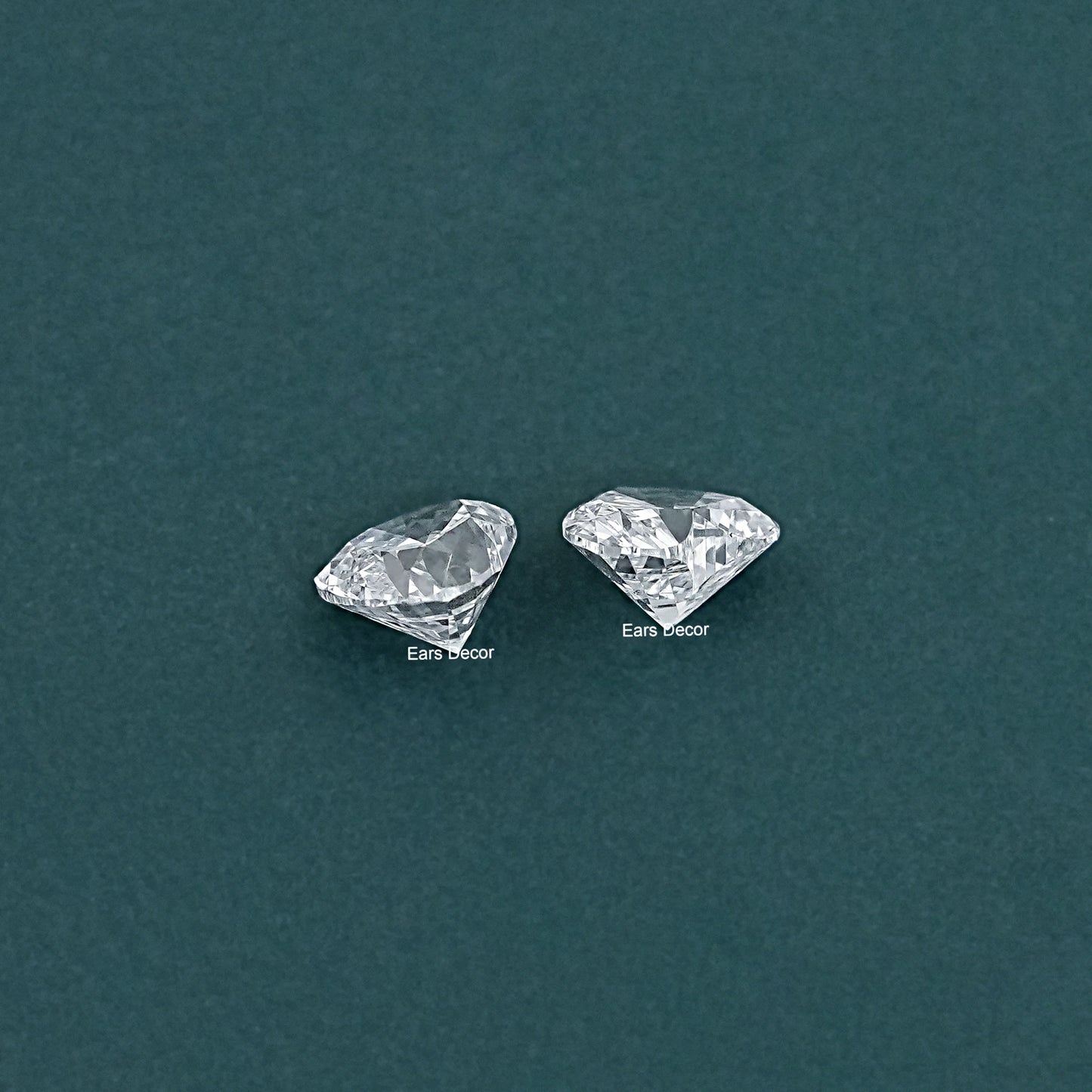 Heart Cut Lab Diamond Matching Pair