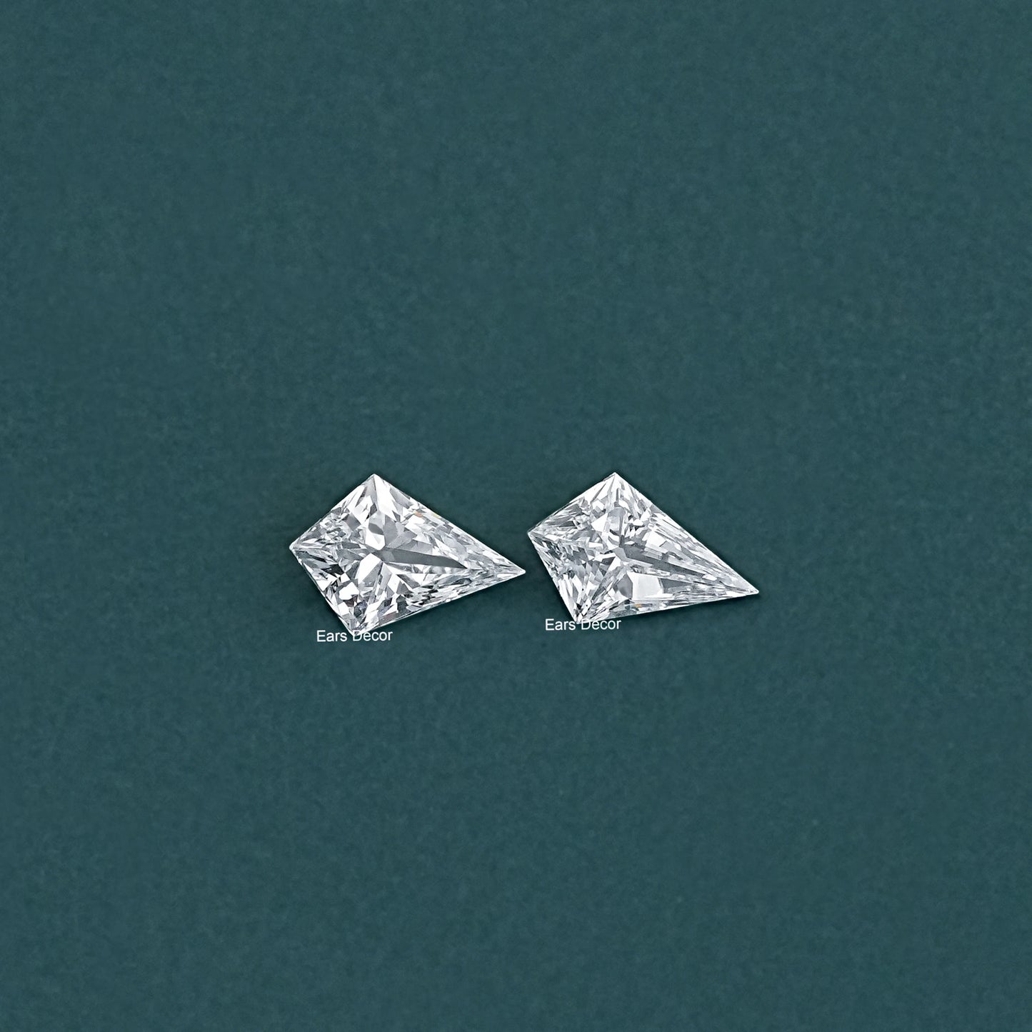 Kite Cut Lab Diamond Matching Pair