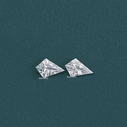 Kite Cut Lab Diamond Matching Pair