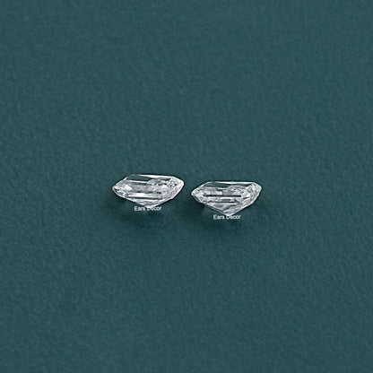 Matching Pair Radiant Cut Lab Loose Diamond