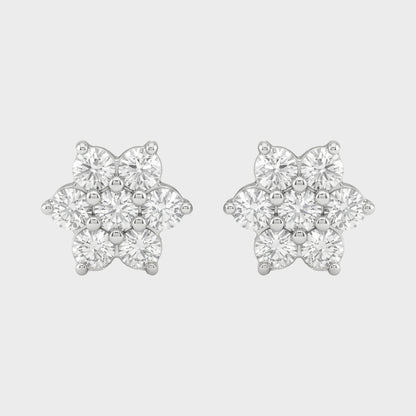 Demo 2 - Not Selling  Product Round Diamond  Earrings - New  Theme (Copy)