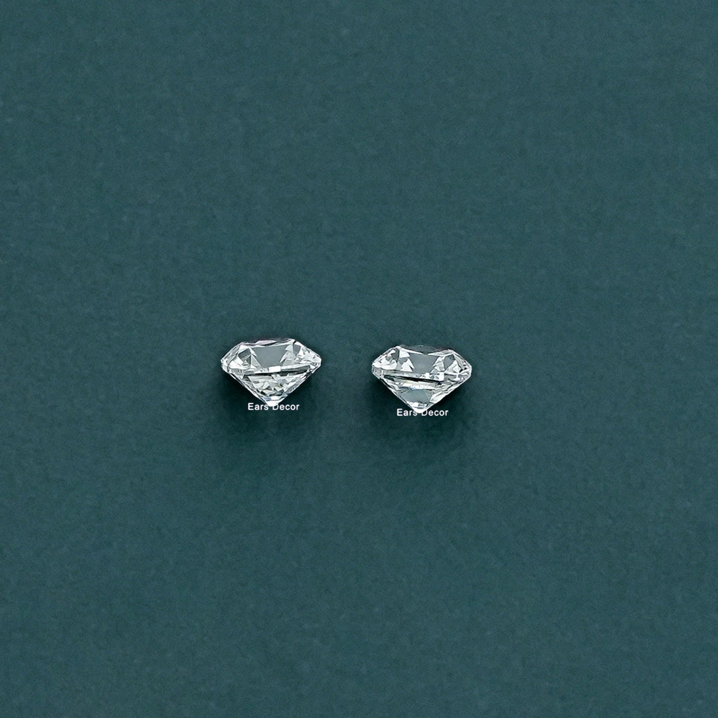 Old Mine Cushion Cut Lab Grown Diamond Pair