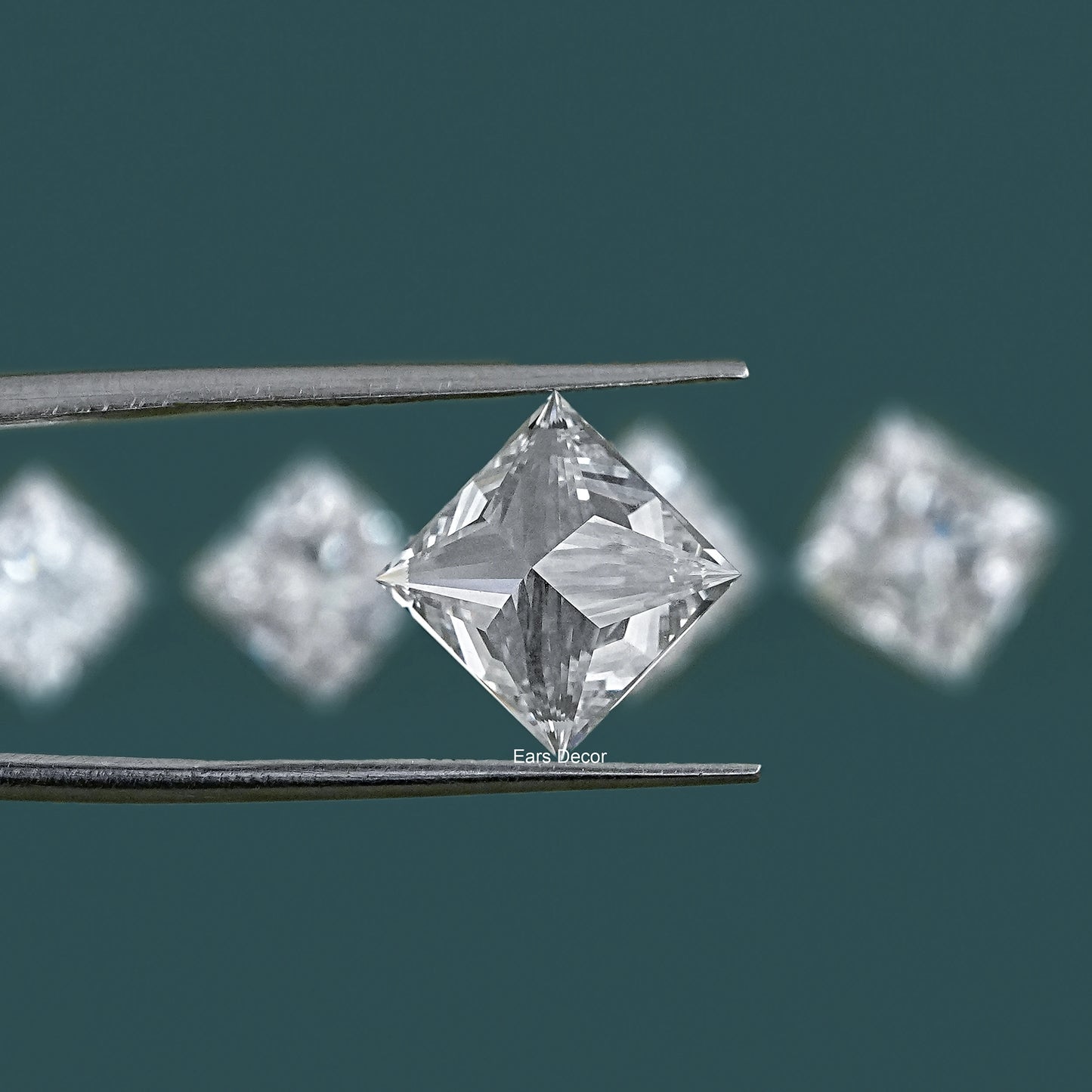 IGI Certified Princess Cut Lab Diamond Loose