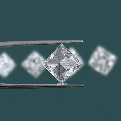 IGI Certified Princess Cut Lab Diamond Loose