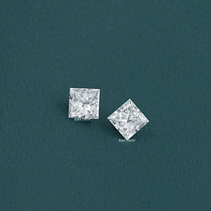 Princess Cut Lab Grown Diamond Pair